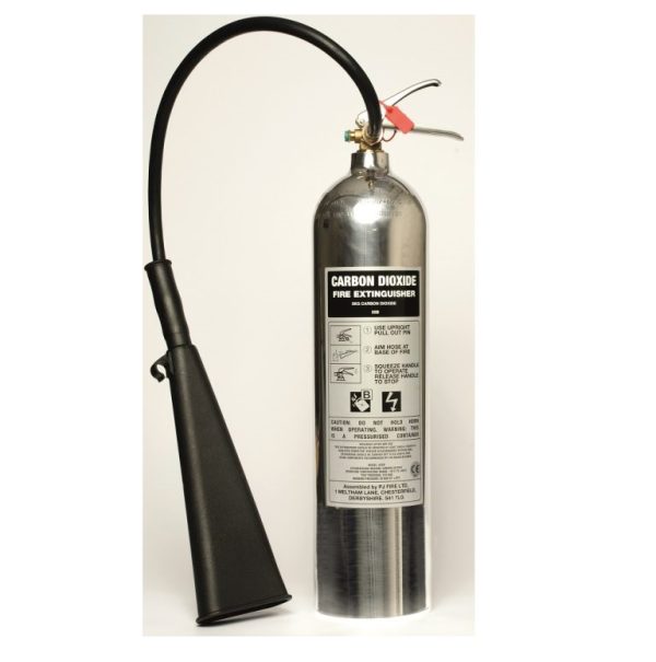 5kg CO2 Fire Extinguisher Polished