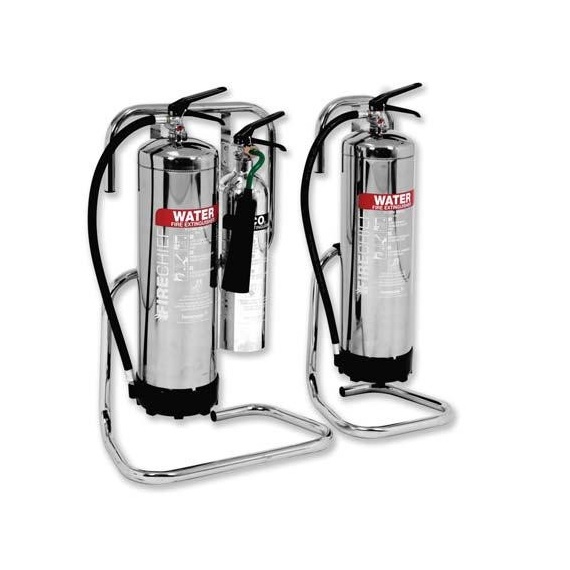 Chrome Extinguisher Stands