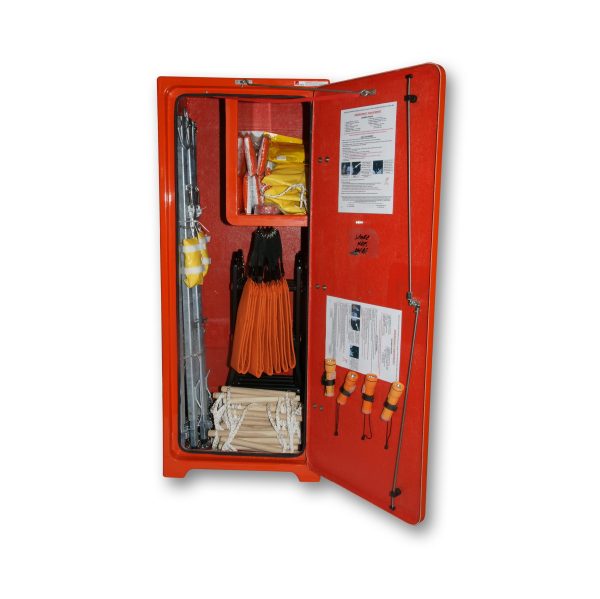 JB20EE Emergency Equipment Cabinet Open