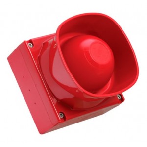 Apollo Marine Weatherproof Multi-Tone Sounder with Isolator (Red)