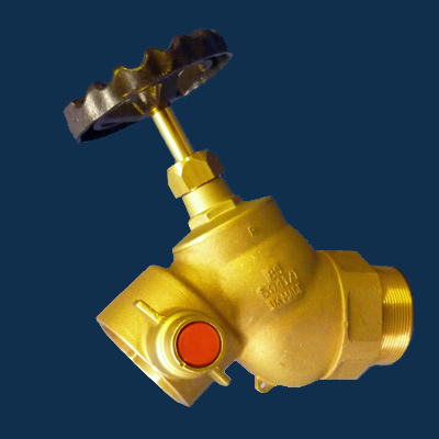 Bib Nose Fire Hydrant Valve. Inlet: 2.5" BSP Male. Outlet: 2.5" Instantaneous Female