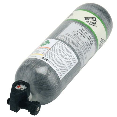 MSA 2ltr, 300 bar Composite Cylinders Flameskill